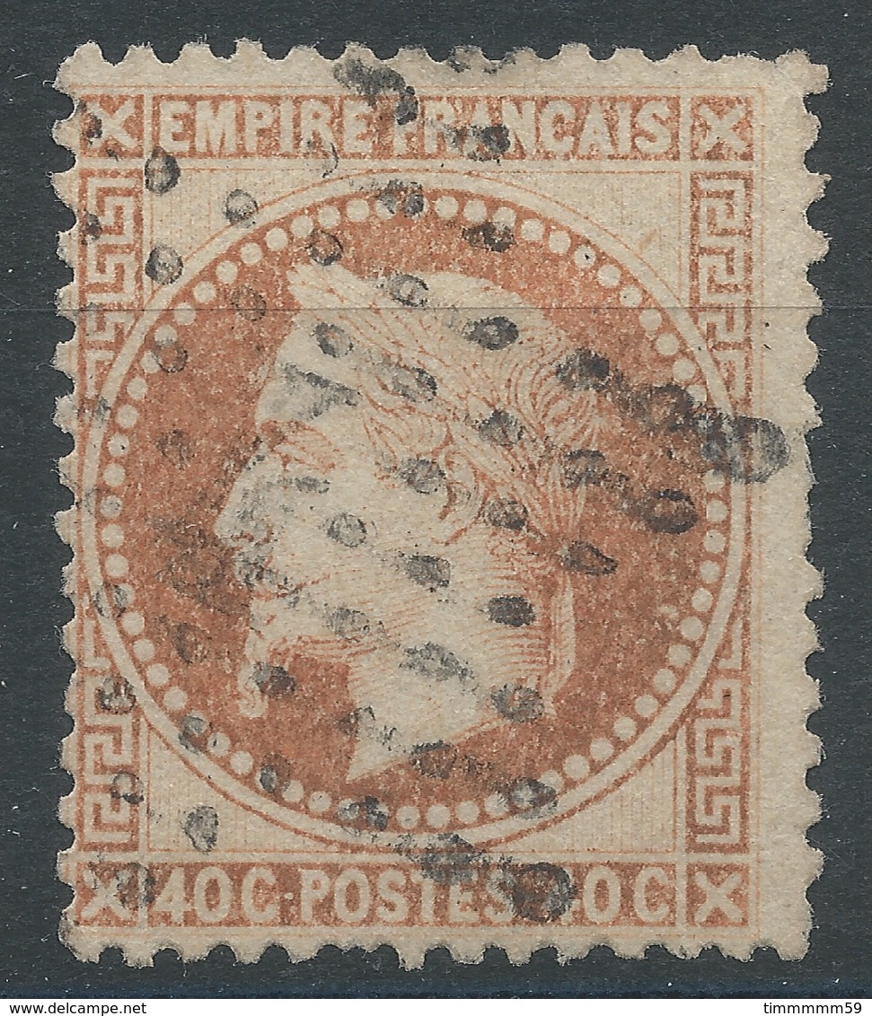 Lot N°46985  Variété/n°31, Oblit étoile Chiffrée 4 De PARIS (R. D'Enghein), Imprésion Dépouillée - 1863-1870 Napoleon III With Laurels
