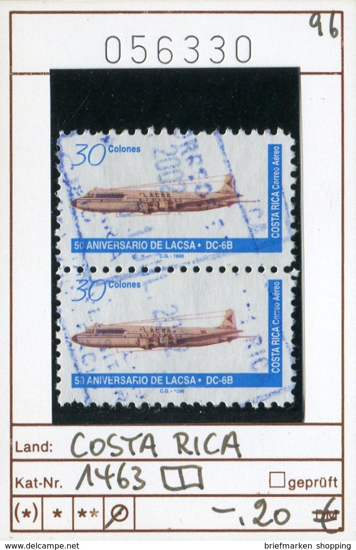 Costa Rica - Michel 1463 Im Paar / Pair - Oo Oblit. Used Gebruikt - Costa Rica