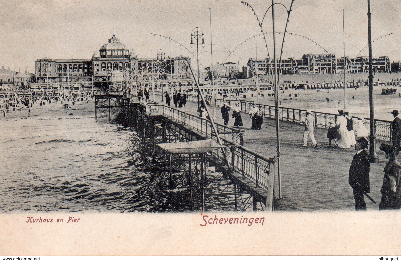 CPA, Scheveningen, Kurhaus En Pier, Animée - Zulte