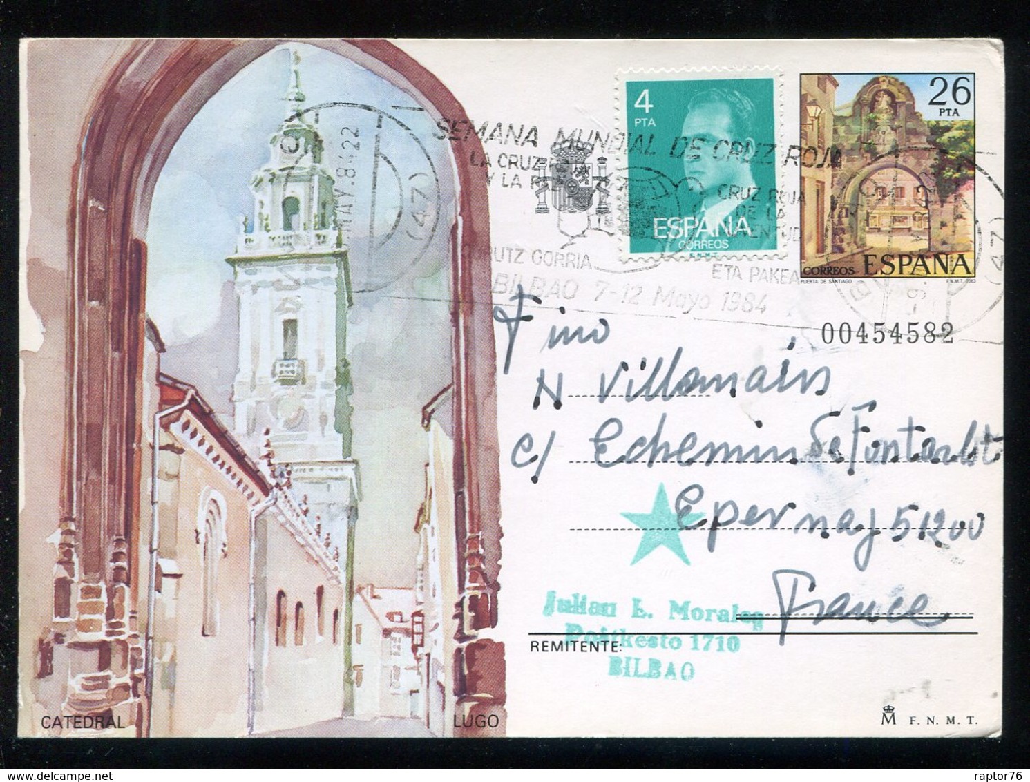 CPM Entier Postal Espagne LUGO Catedral - Lugo