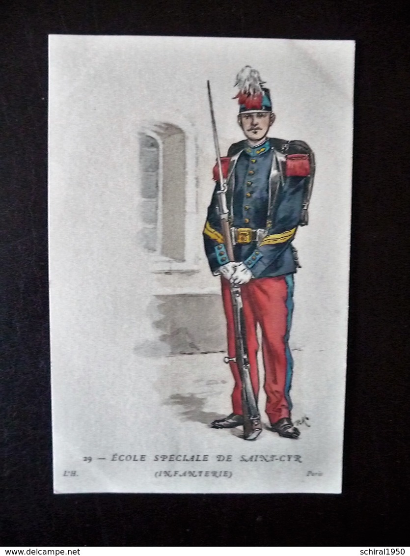 Paris Hergestellt Frankreich Ecole Speciale De Saint-Cyr  (Infanterie)  Ca. 1910 ? Sammlungsauflösung - Uniformen
