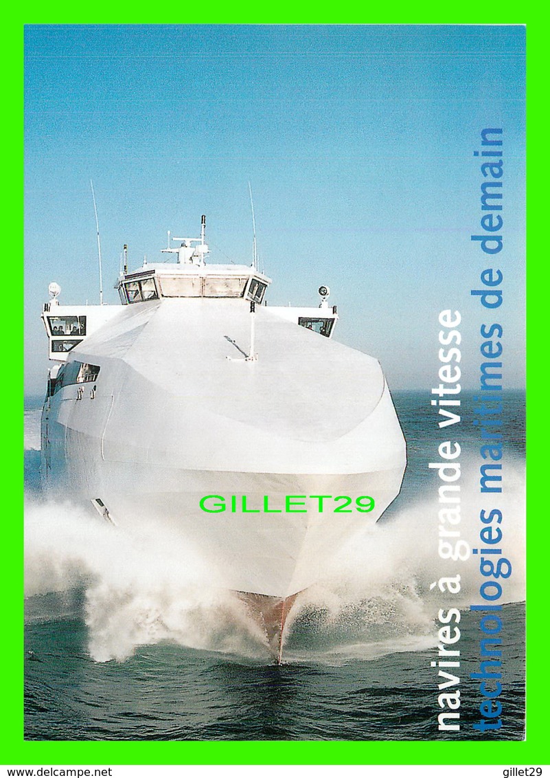 SHIP, BATEAUX - " DESTINATION GOTLAND " NAVIRES À GRANDE VITESSE TECHNOLOGIES MARITIMES DE DEMAIN, 1999 - - Commerce