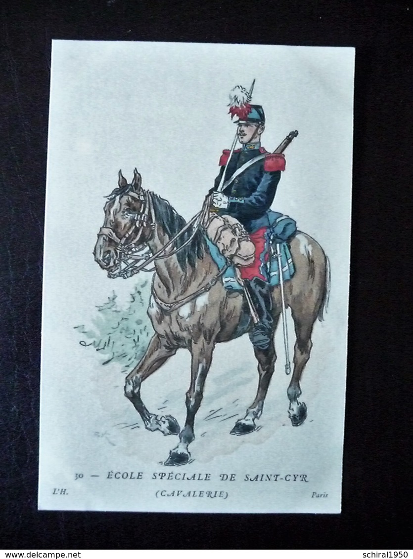 Paris Hergestellt Frankreich Ecole Speciale De Saint-Cyr  ( Cavalerie)  Ca. 1910 ? Sammlungsauflösung - Uniformen