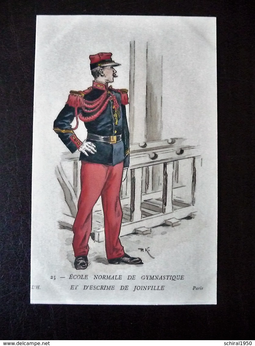 Paris Hergestellt Frankreich Ecole Normale De Gymnastique Et D'escrime De Joinville  Ca. 1910 ? Sammlungsauflösung - Uniformen