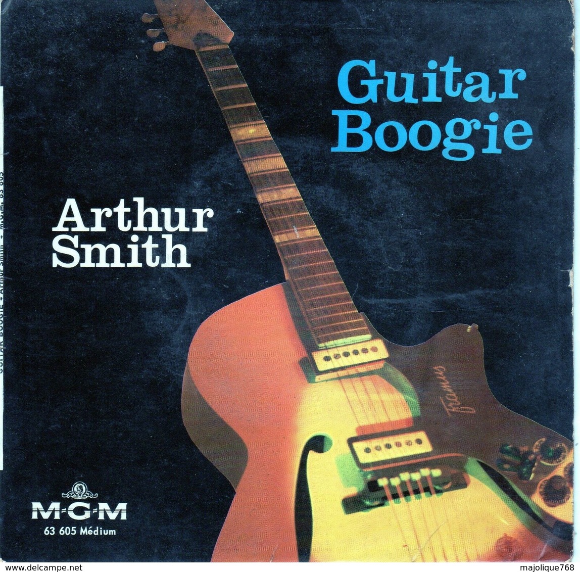 Disque De Arthur Smith - Guitar Boogie - M-G-M 63605 - 1969 - - Rock