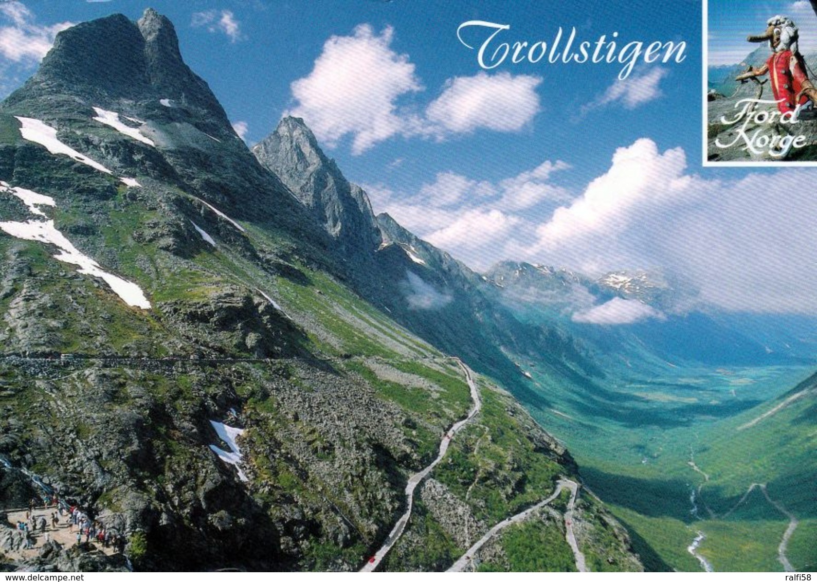 1 AK Norwegen * Der Trollstigen - Eine Der Bekanntesten Touristen-Strecken In Norwegen - Romsdal Valley * - Norwegen