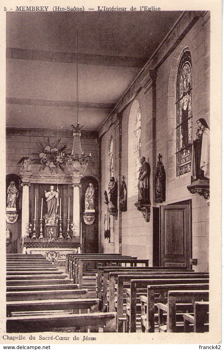 70. Membray. Chapelle Du Sacré Coeur De Jésus - Autres & Non Classés