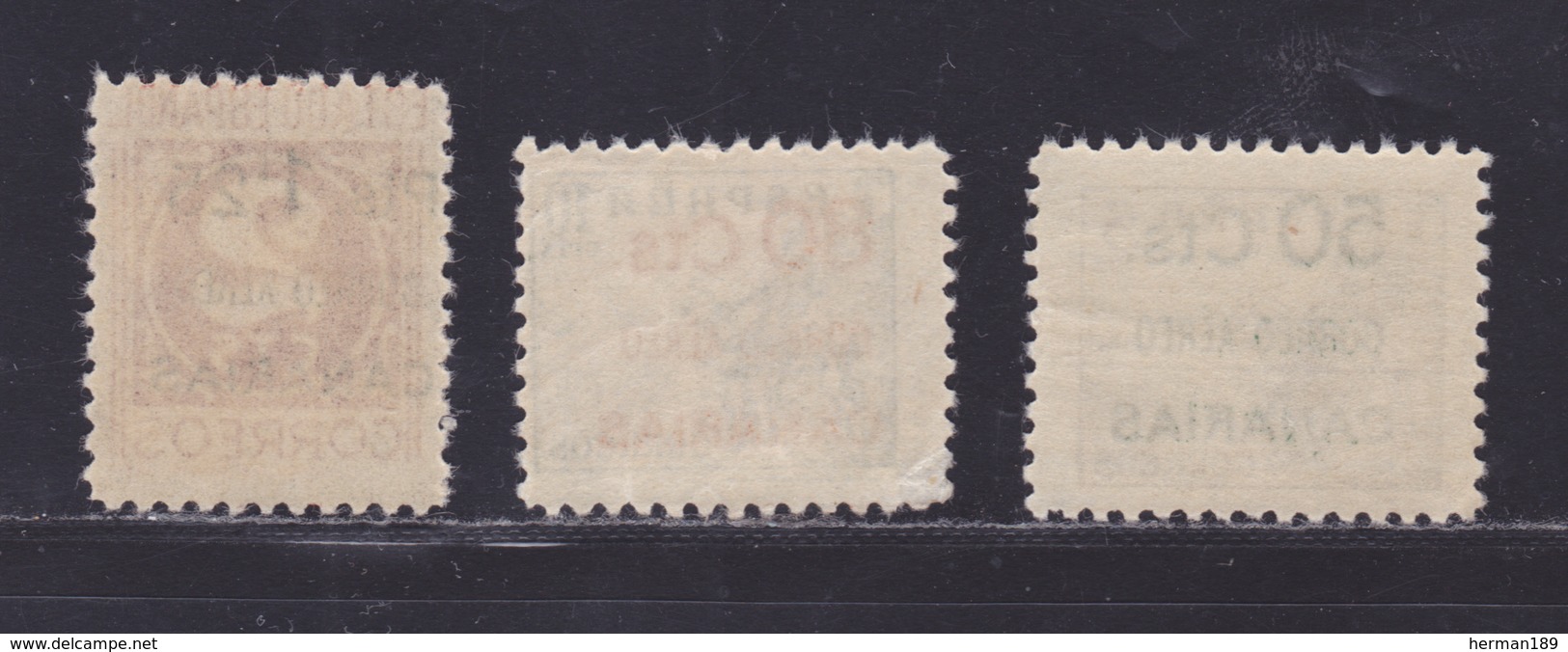 ESPAGNE AERIENS N°  144 à 146 ** MNH Neufs Sans Charnière, B/TB (D8727) Surcharge CANARIAS - 1937 - Ungebraucht