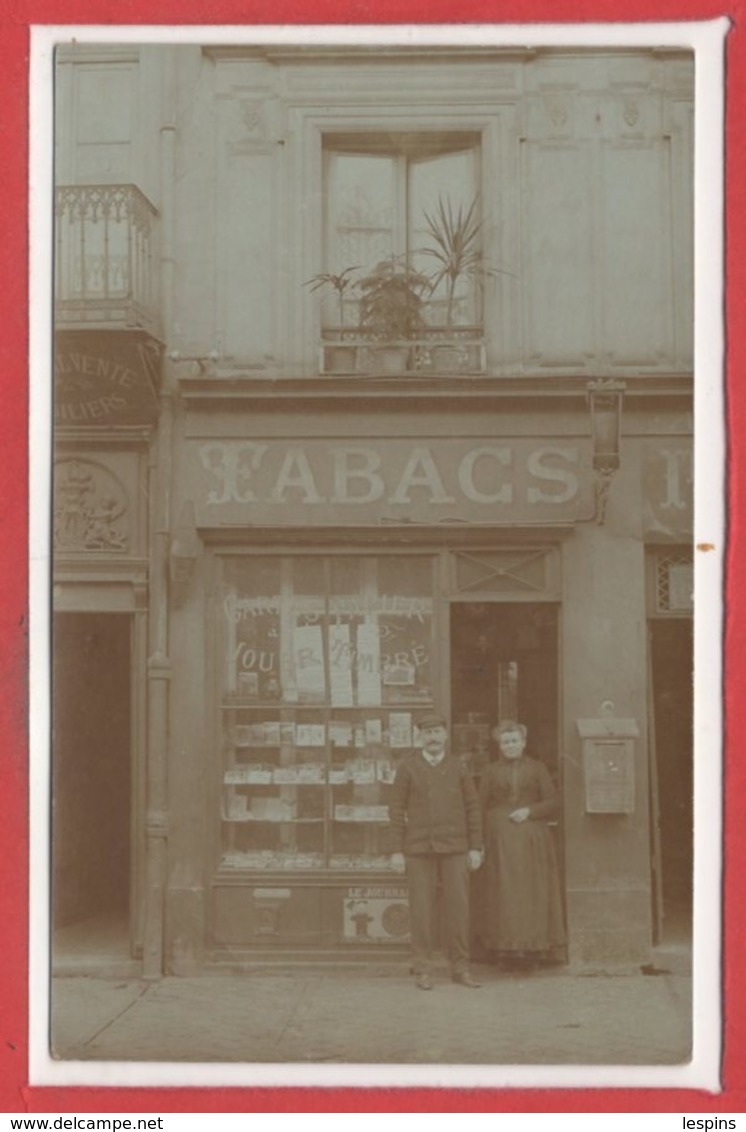 COMMERCE --  CARTE PHOTO - Magasin - TABACS - Negozi