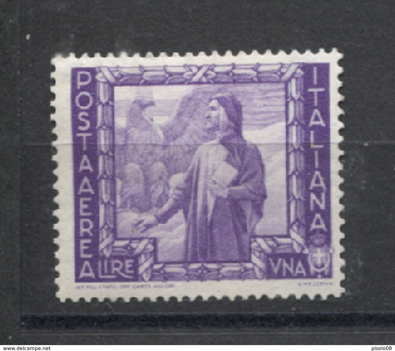 REGNO 1938 POSTA AEREA IMPERO 1 LIRA ** MNH - Neufs