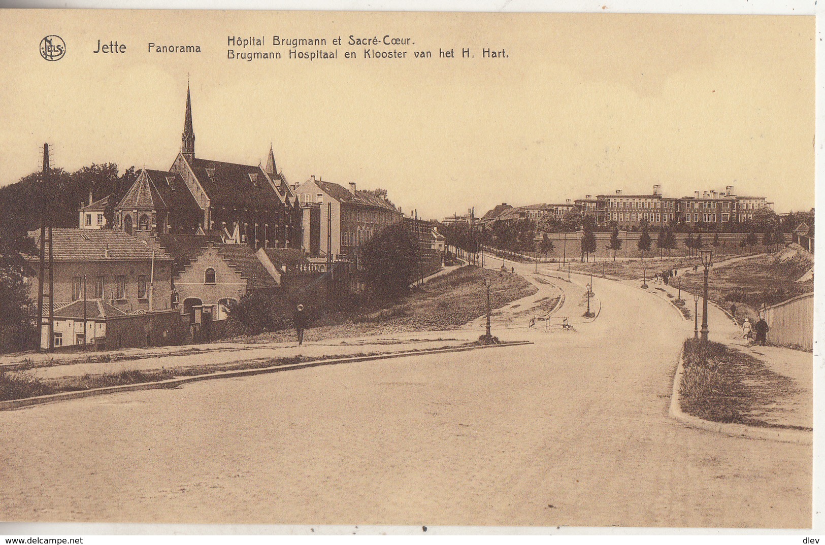 Jette - Panorama - Hôpital Brugmann Et Sacré Coeur - Papeterie Impériale, Jette/Nels - Jette