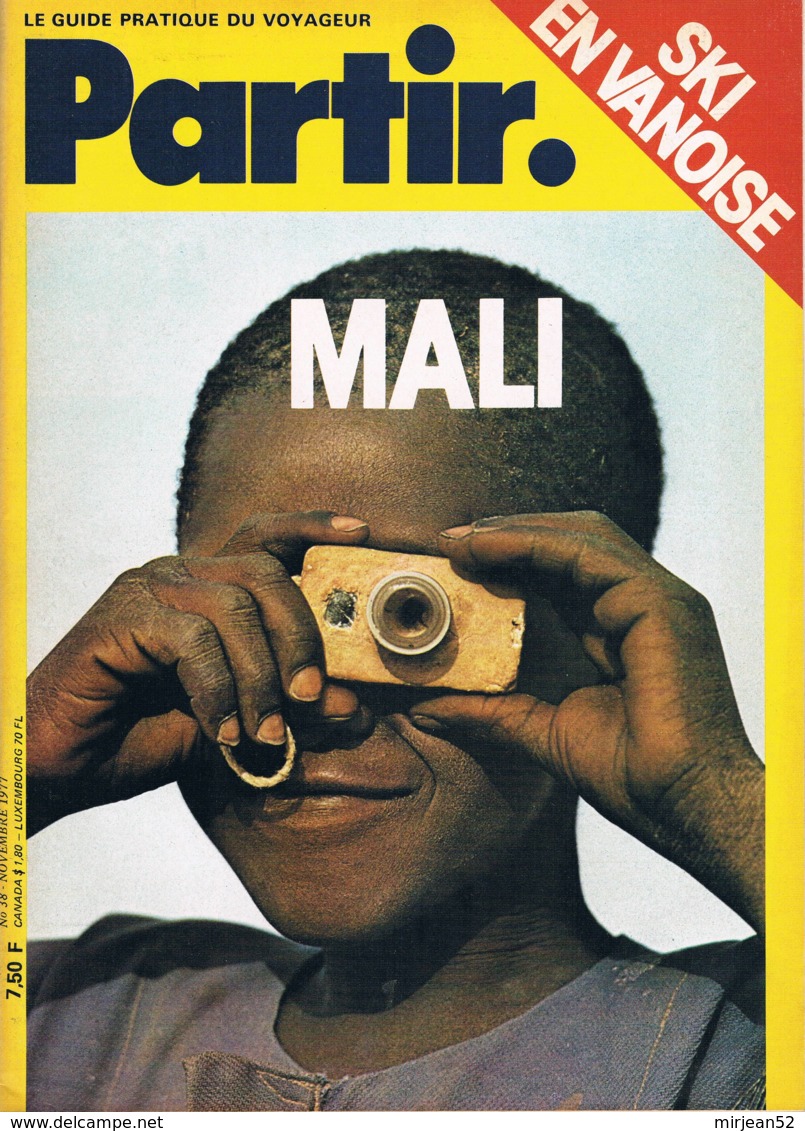 Partir - N°38 - Novembre 1977 - Le Bus Enchanté Finlande Mali Transhumance De Sainte Hélene - Géographie