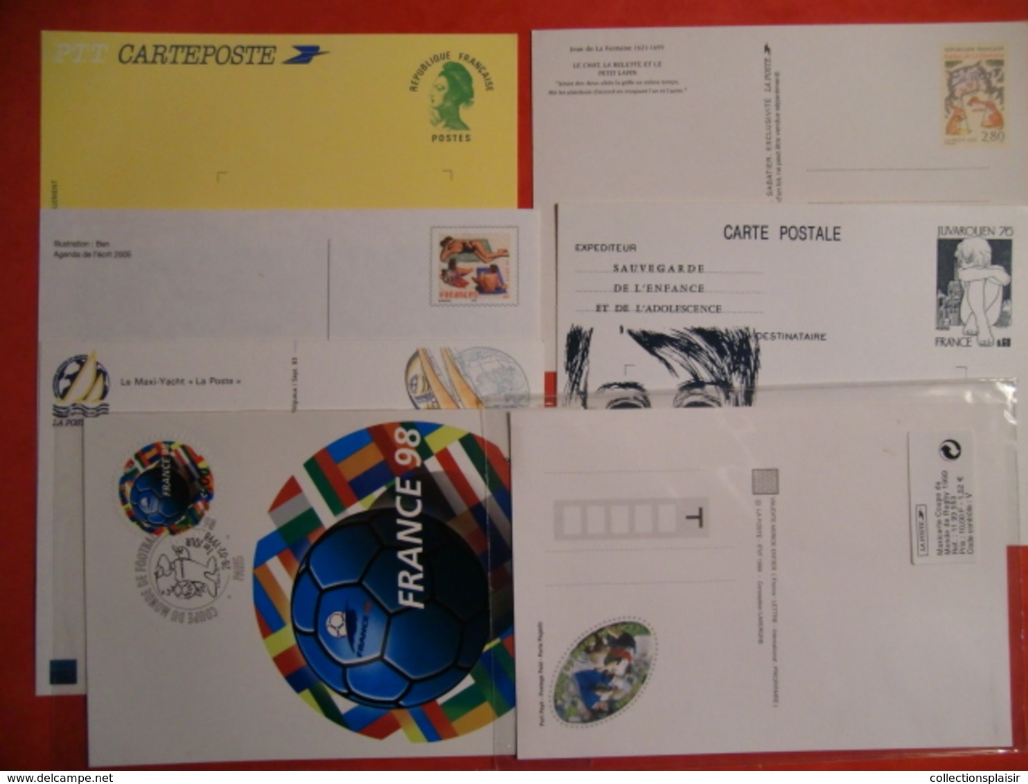 LOT DE LETTRES/CARTES/FDC/ENTIERS..  DANS UN CARTON FRANCE COLONIES ETRANGER/LIQUIDATION