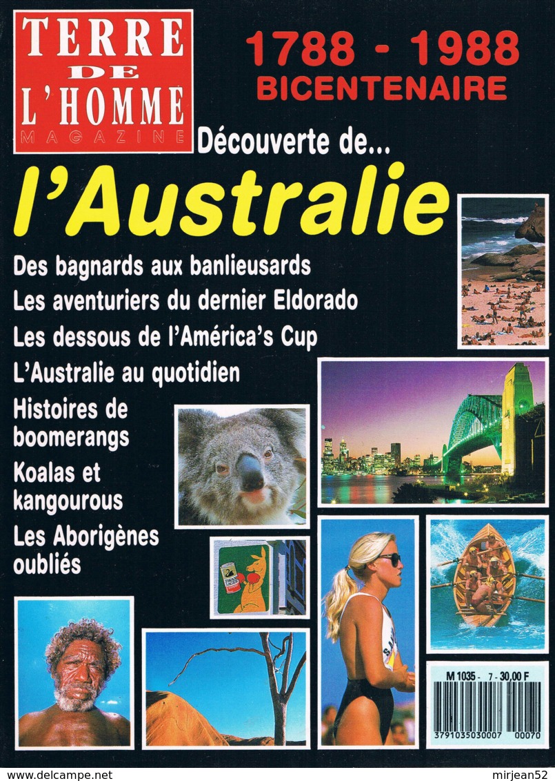 Terre De L'homme Magazine N°7  L'australie - Géographie