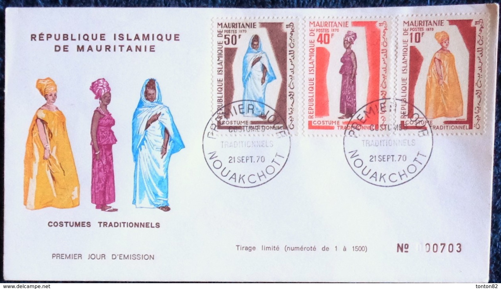 République Islamique De Mauritanie - Enveloppe Premier Jour D'Émission - 1970 . - Mali (1959-...)