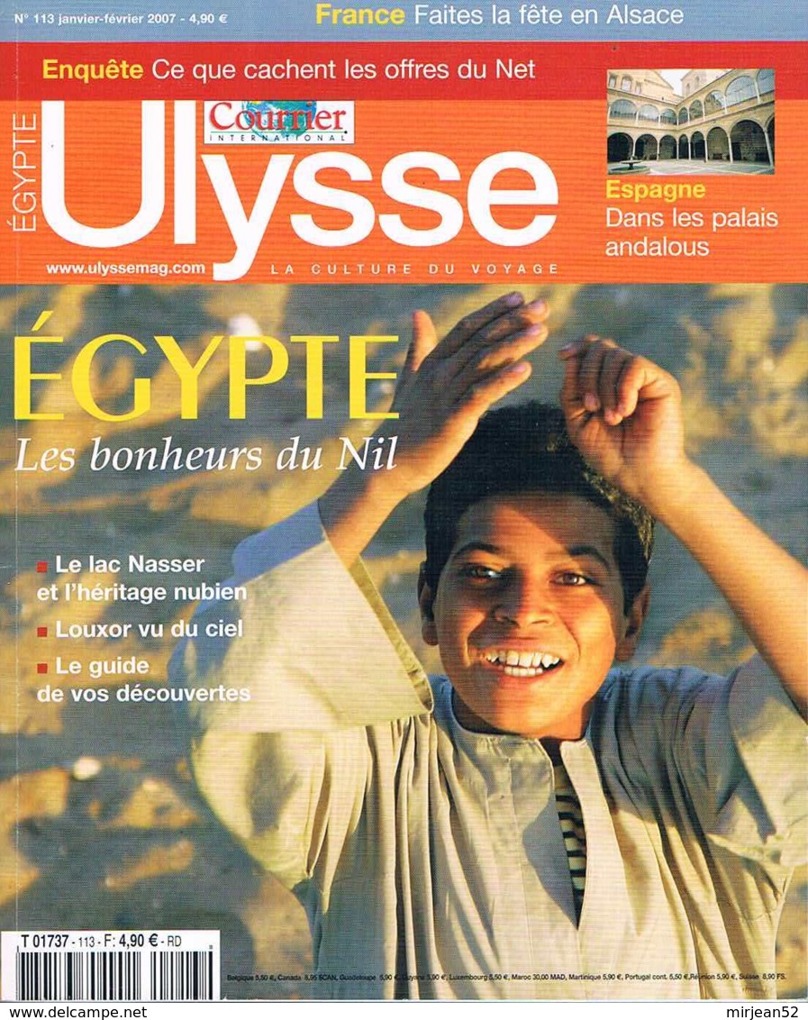 Ulysse - N°113 - Jan 2007 - Egypte Espagne - Géographie