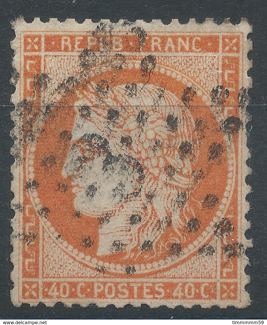 Lot N°47003  N°38, Oblit étoie Chiffrée 3 De PARIS (Pl De La Madeleine) - 1870 Siege Of Paris