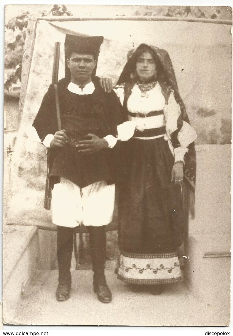 W1955 Foto Photo - Fotografia - Folklore - Costumi Sardi - Riproduzione Riproduction / Non Viaggiata - Costumes