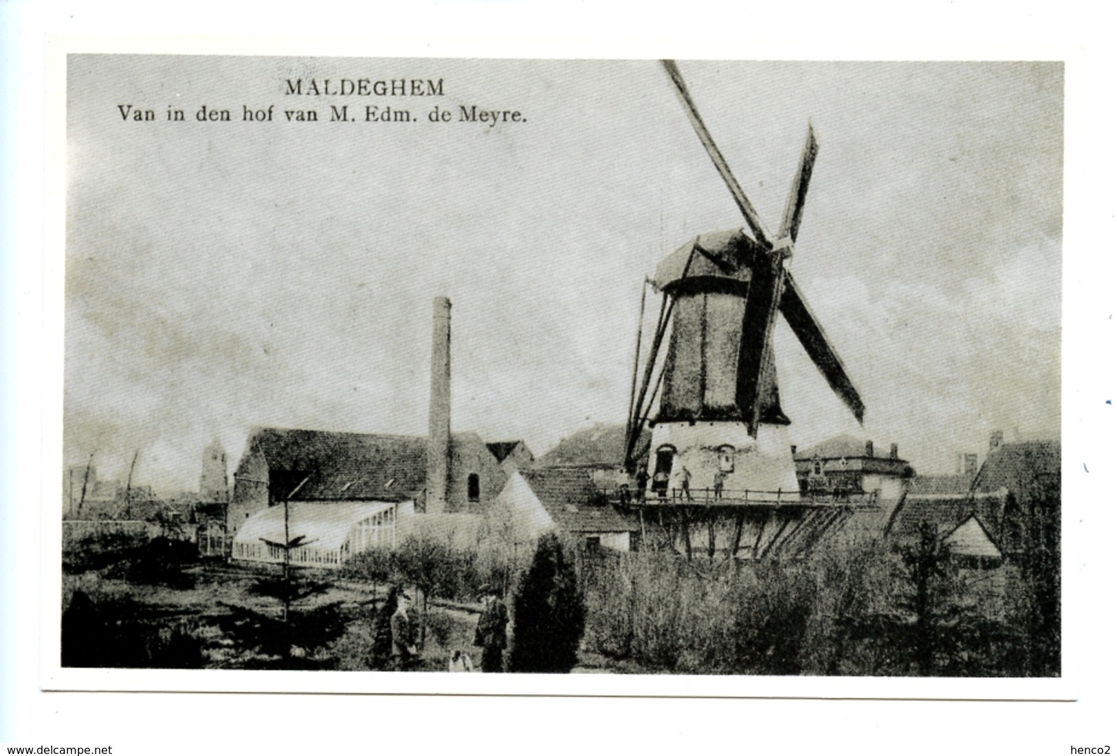 Maldeghem - Van In Den Hof Van M. Edm. De Meyre / Uitgeverij De Eecloonaar (repro) - Maldegem