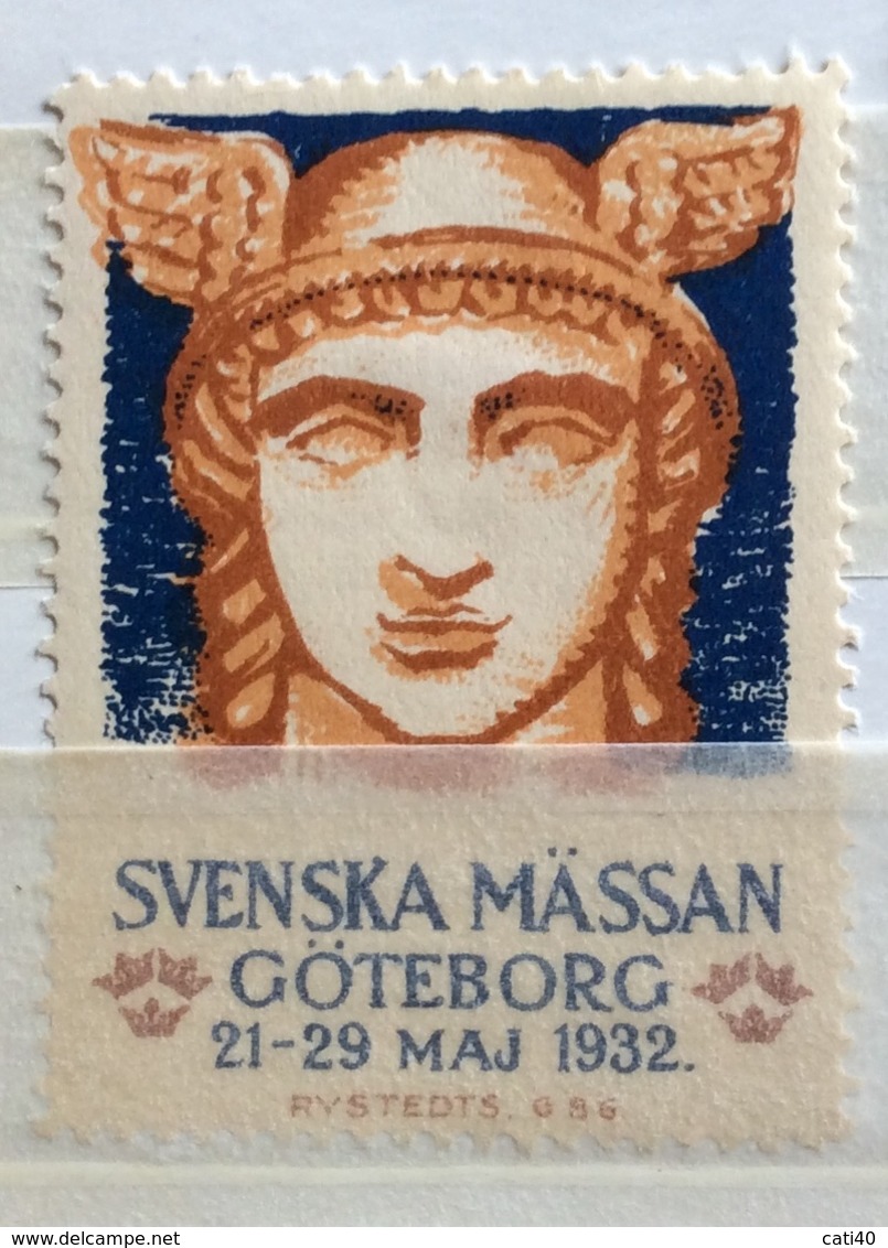 SVENSKA MÄSSAN GÖTEBORG  MAGGIO GIUGNO  1932 - Erinnofilia