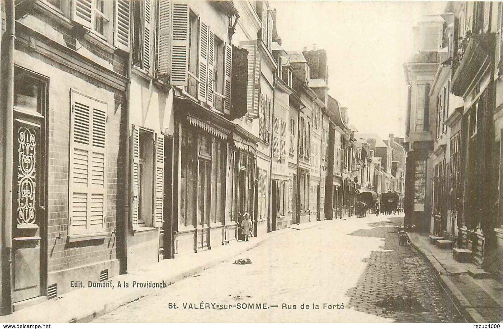 80 SAINT VALERY SUR SOMME  Rue De La Ferté  2scans - Saint Valery Sur Somme