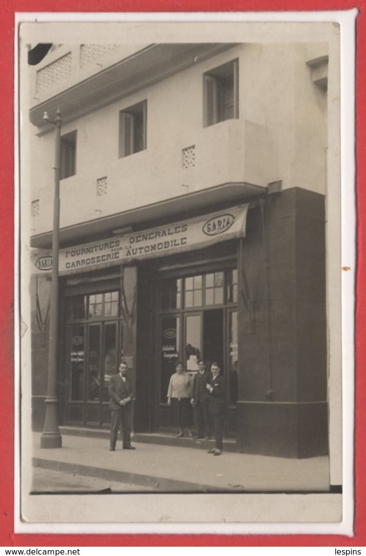 COMMERCE --  CARTE PHOTO - RARE - Magasins - MUSTAPHA  - Algérie - Magasins