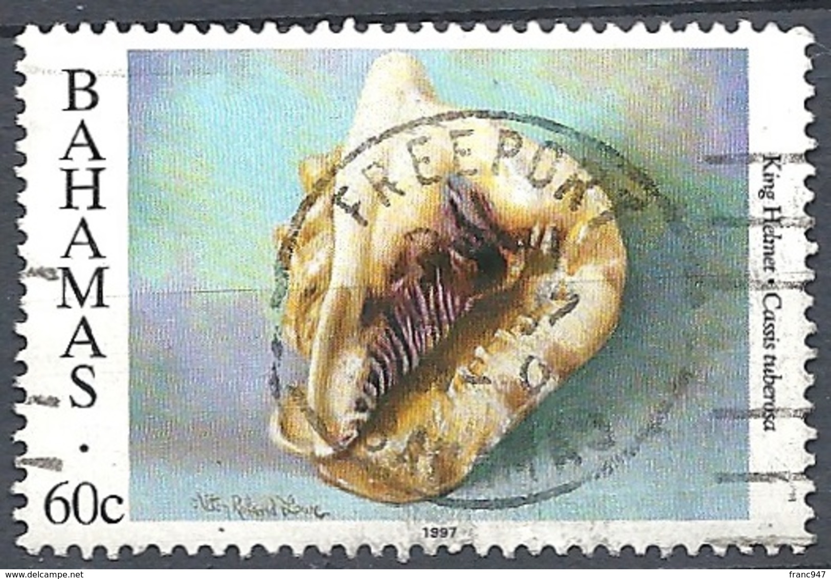 Bahamas, 1997 King Helmet, 60c # S.G. 1108 - Michel 899 - Scott 859  USED - Bahamas (1973-...)