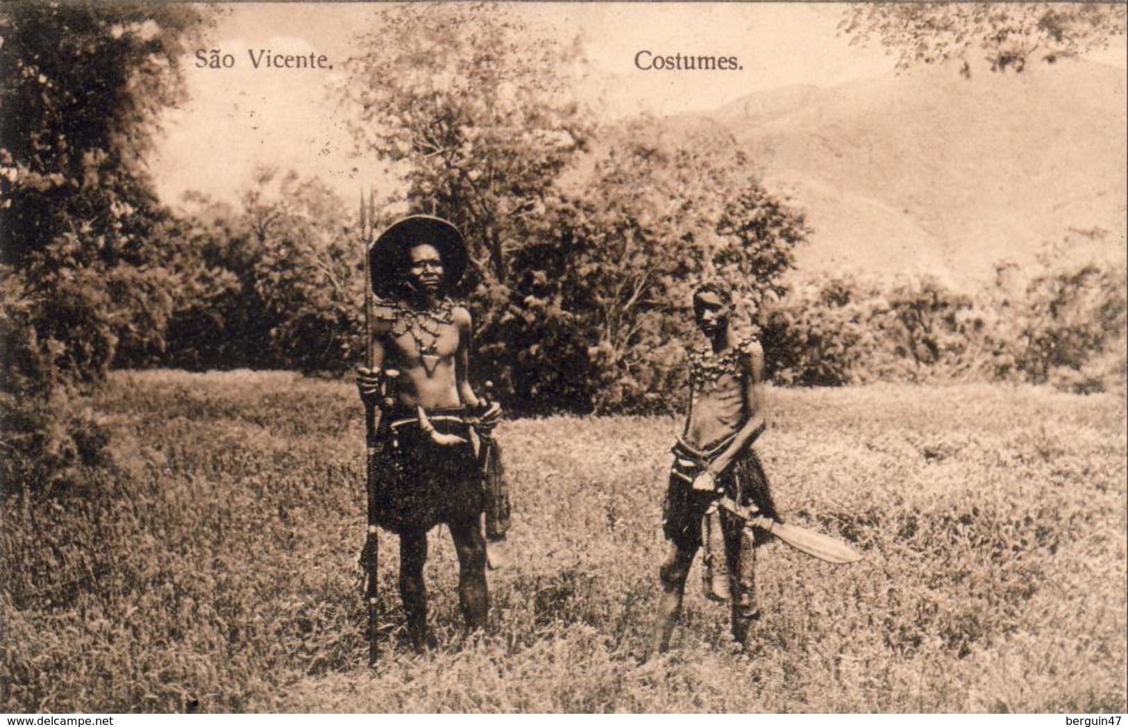 CAP VERT SÃO VICENTE   COSTUMES - Cabo Verde