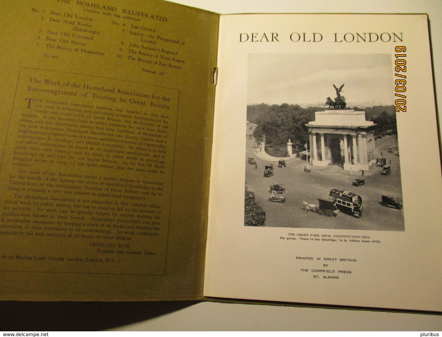 DEAR OLD LONDON ,0 - 1900-1949