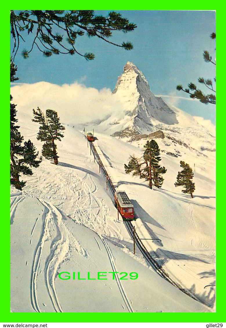 ZERMATT, SUISSE - RIFFELALP MIT MATTERHORN - CIRCULÉE EN 1962 - - Zermatt