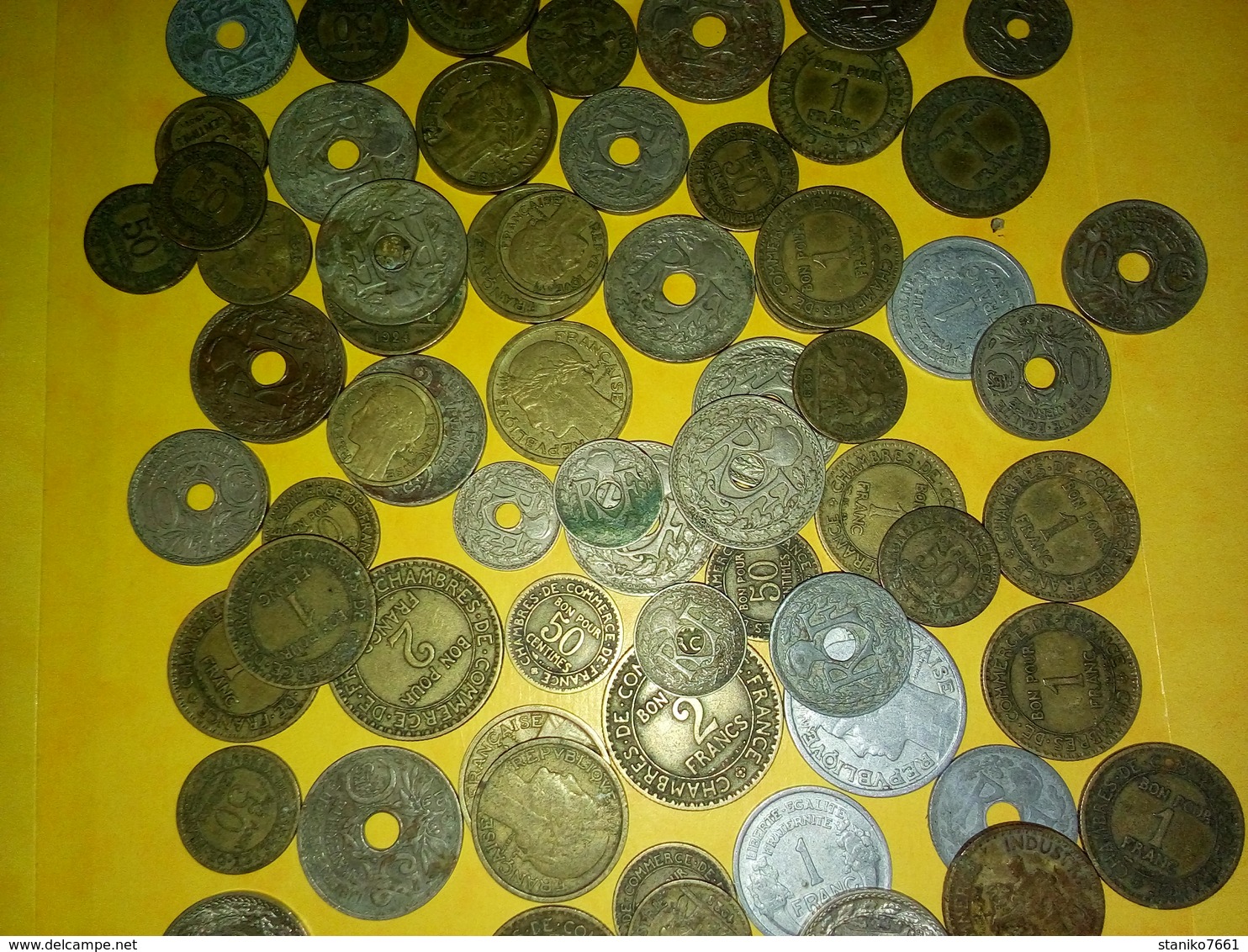 LOT DE 285 Grammes ANCIENNES MONNAIES FRANÇAISES DIVERSES ANNÉES VOIR PHOTOS Non Nettoyées - Lots & Kiloware - Coins