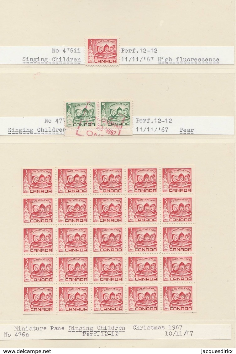 Canada  .     Page With Stamps  .      **       .  MNH    .   /    .  Postfris - Ongebruikt