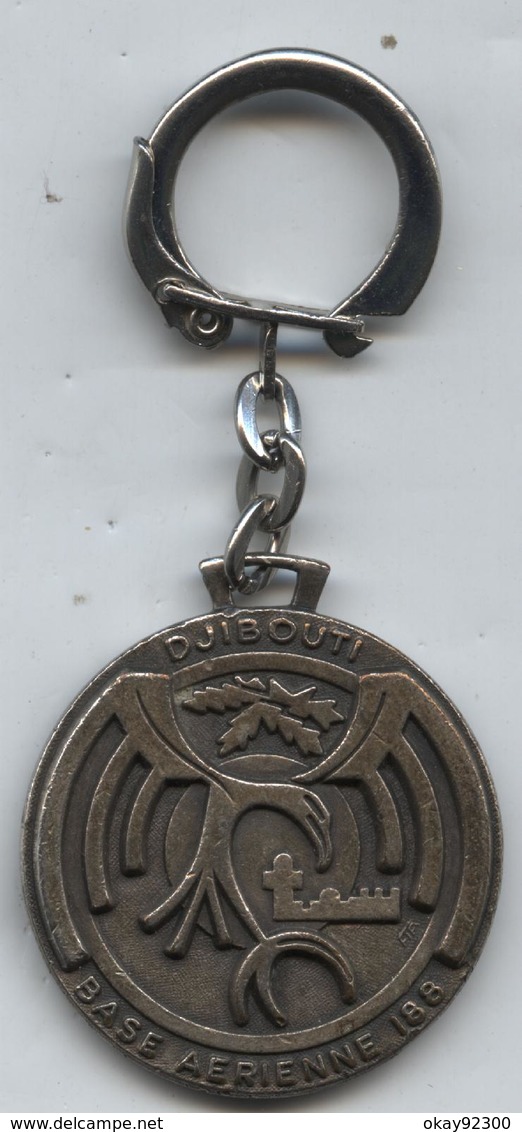 Porte-clé Clés Clef Armée Militaire Militaria BA 188 Base Aérienne Djibouti - Autres & Non Classés