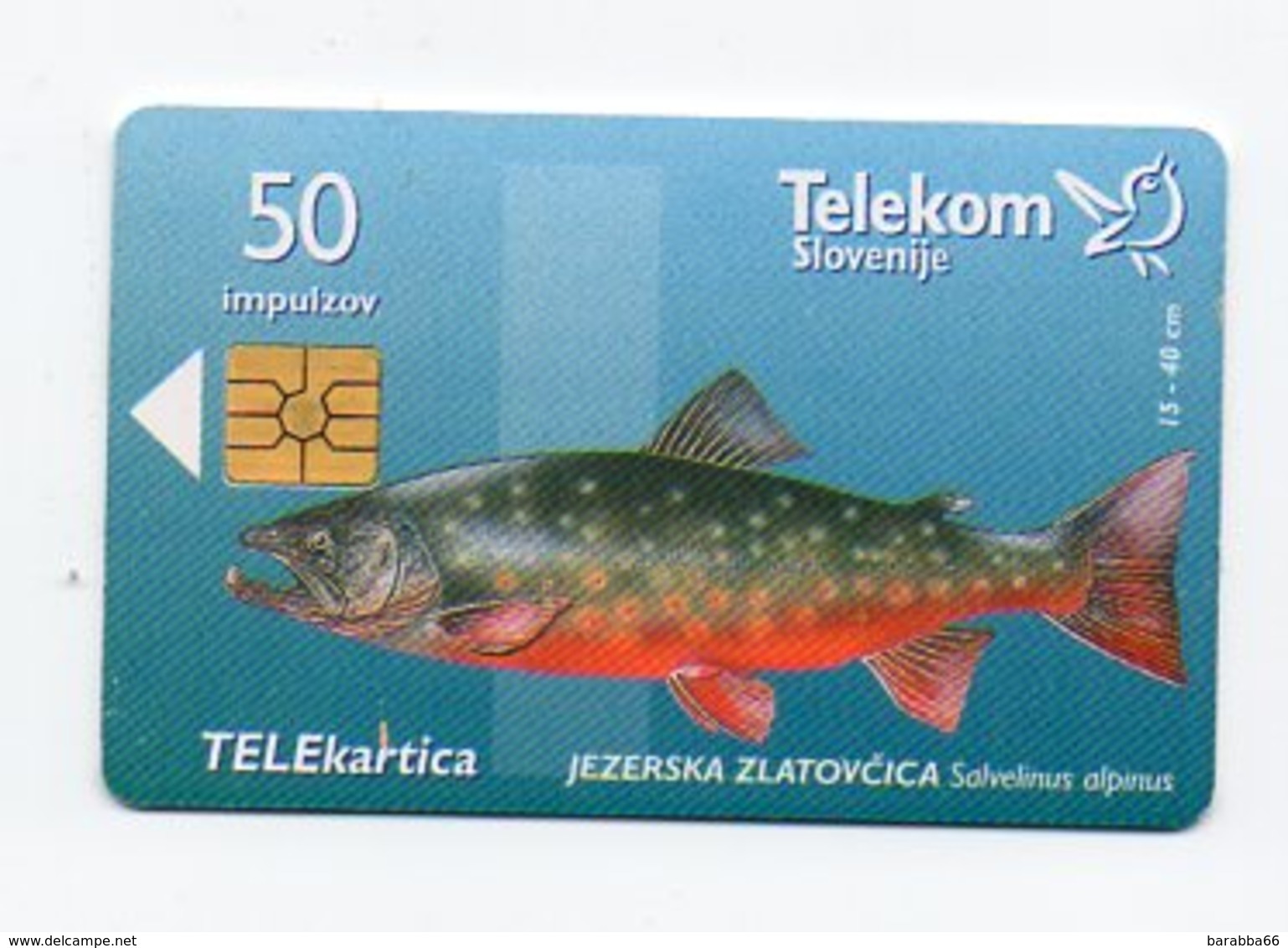 Telekom Slovenije 50 Imp. - JEZ. ZLATOVČICA - Slovenia