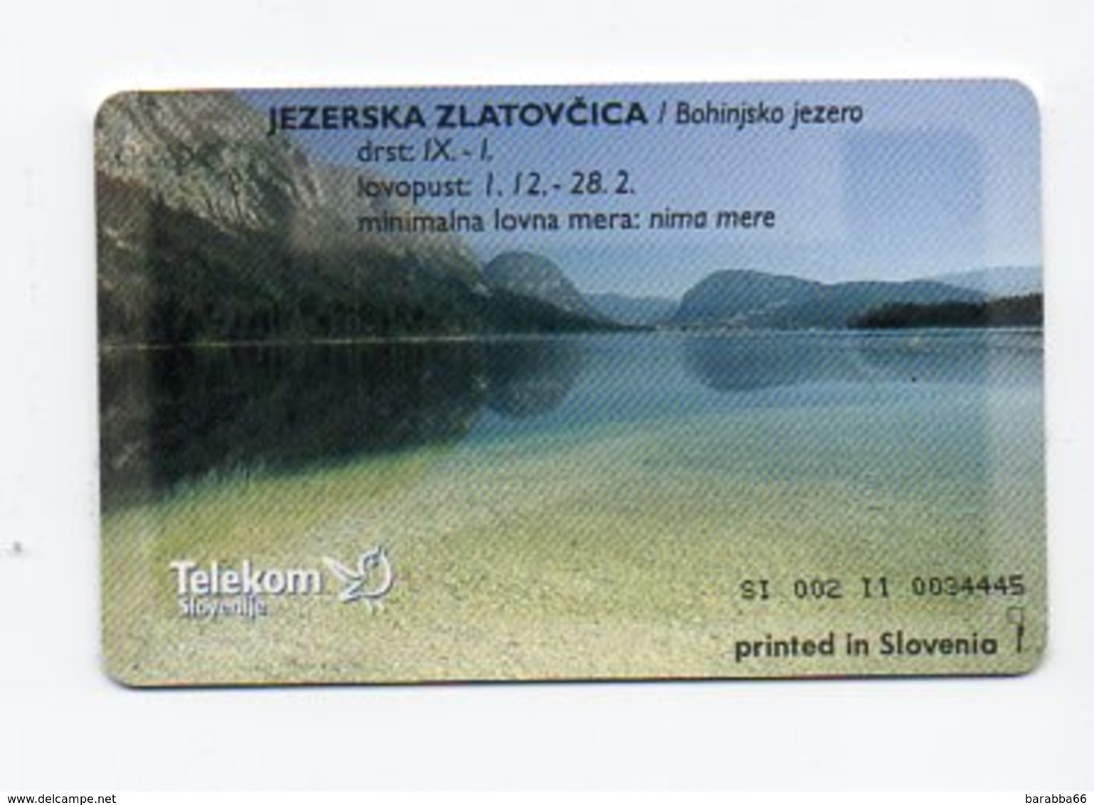 Telekom Slovenije 50 Imp. - JEZ. ZLATOVČICA - Slovenia