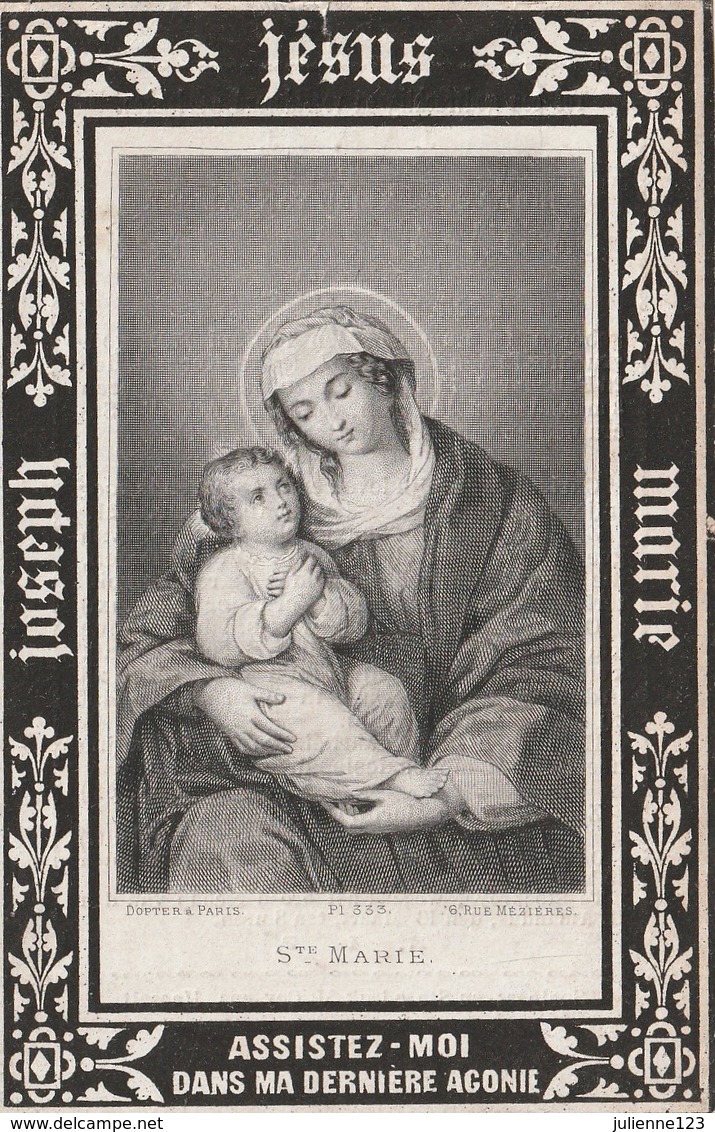 GEBOREN TE LUMMEN 1791+1875 MARIA ANNA BYNENS. - Religion & Esotérisme