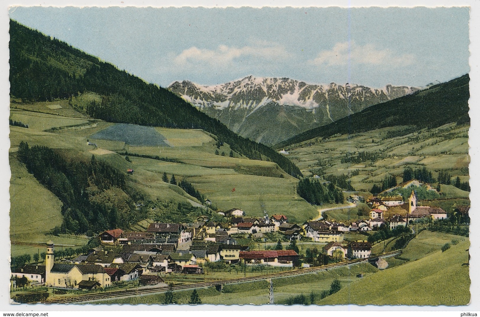1954 - Matrei Am Brenner Gegen Die Nordkette - Tirol - Matrei Am Brenner