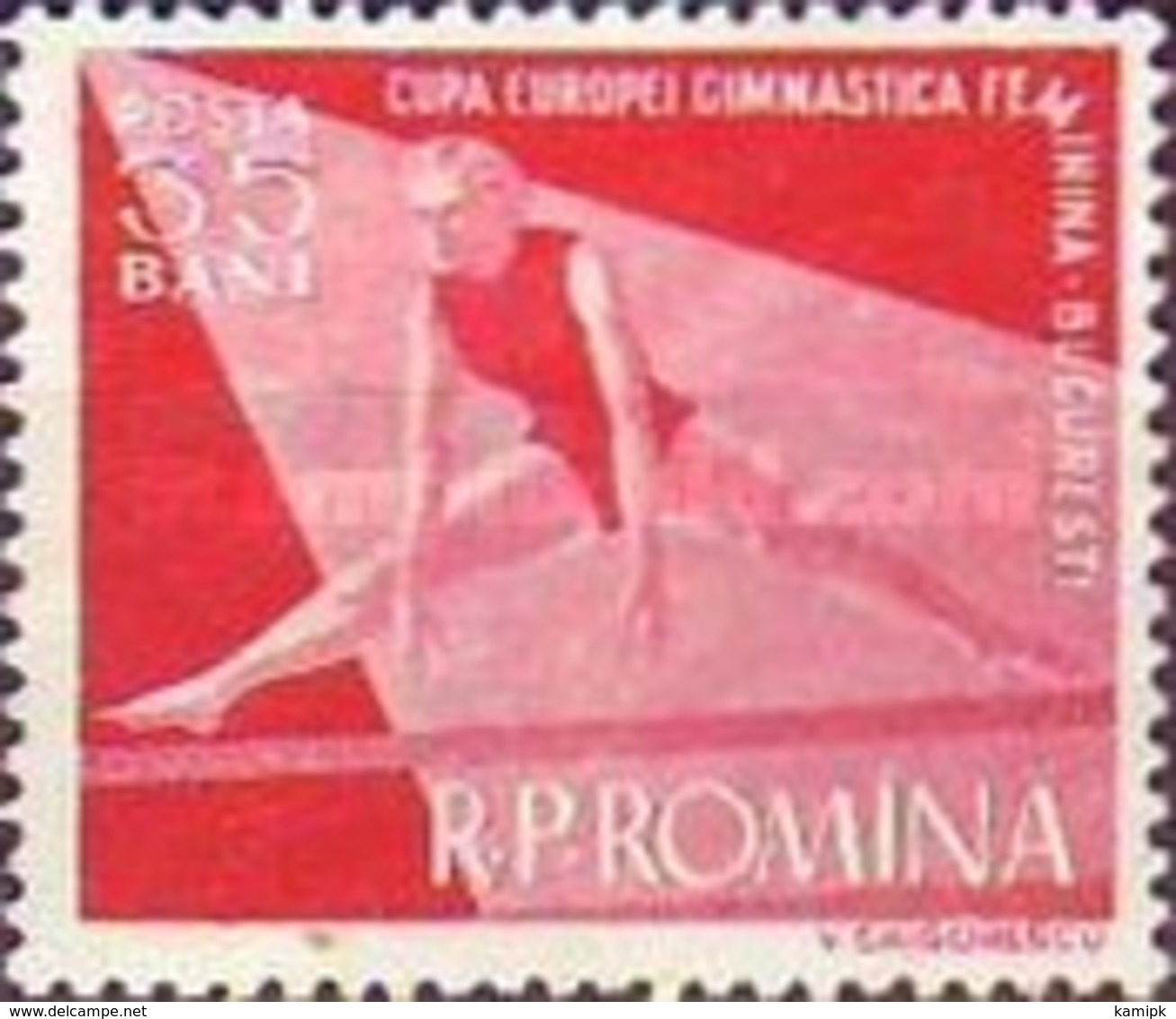 USED STAMPS  Romania - Women's Gymnastics European Championship -1957 - Used Stamps