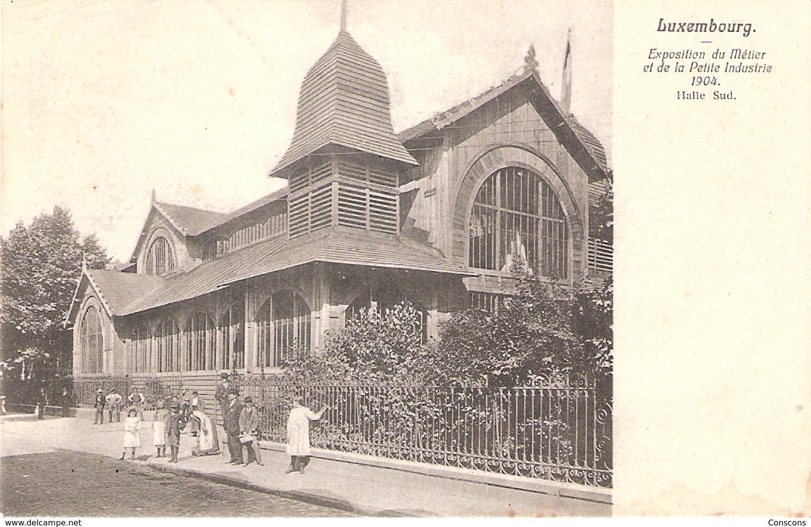 Luxembourg - Exposition Du Métier De La Petite Industrie 1904 - Halle Sud - Luxembourg - Ville