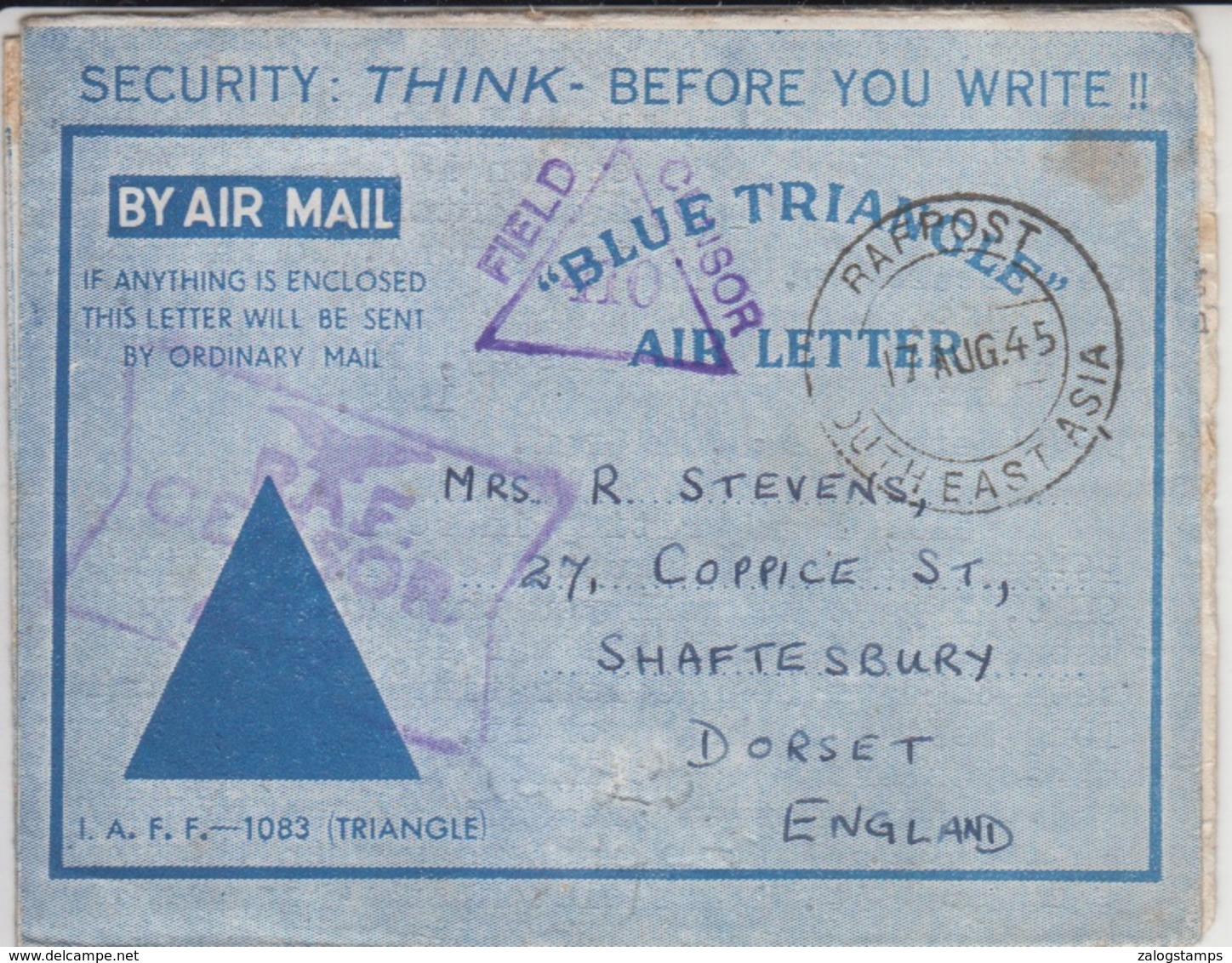 Field Post Cover      (Red-4000-special-1) - Malaysia (1964-...)