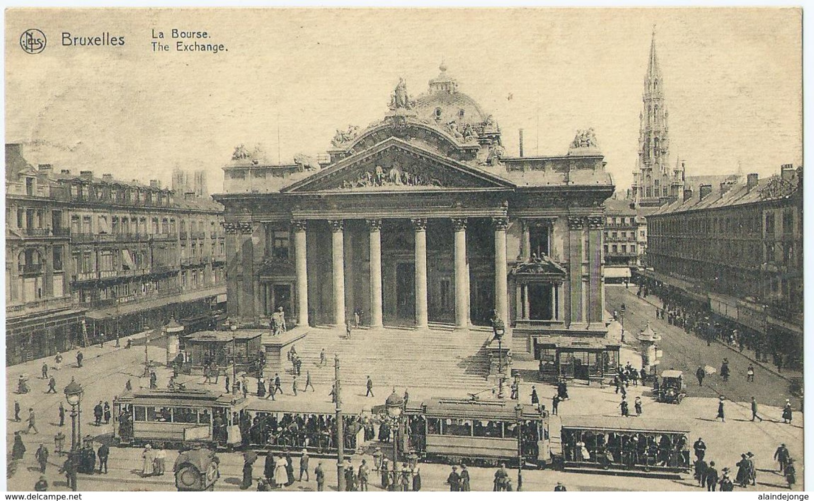 Brussel - Bruxelles - La Bourse - The Exchange - Ern. Thaill Série 1 No 75 - 1920 - Monuments, édifices