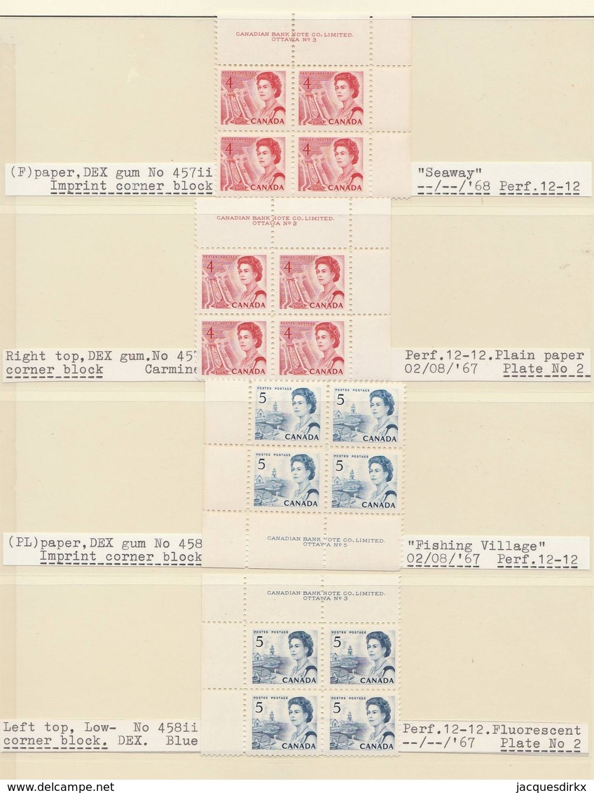 Canada  .     Page With Stamps  .      **       .  MNH    .   /    .  Postfris - Neufs