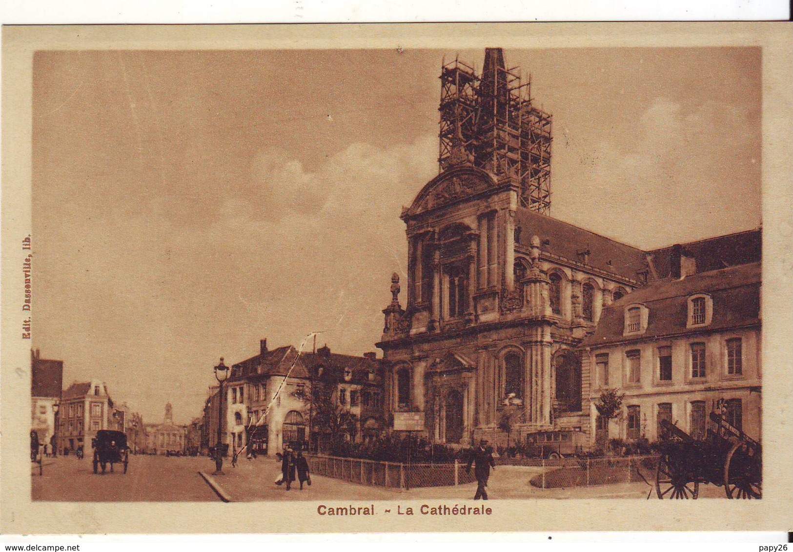 Cpa  Cambrai  La Cathédrale - Cambrai