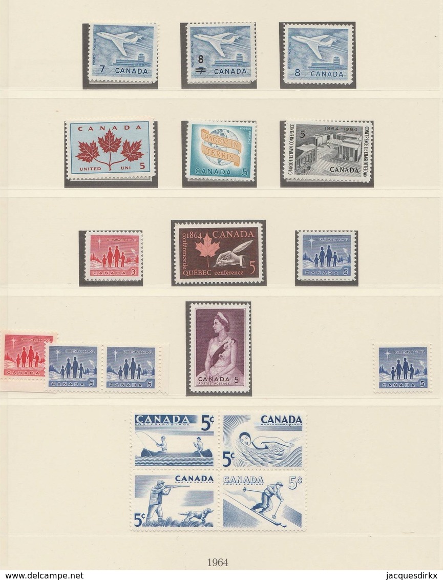 Canada  .     Page With Stamps  .      **       .  MNH    .   /    .  Postfris - Ongebruikt