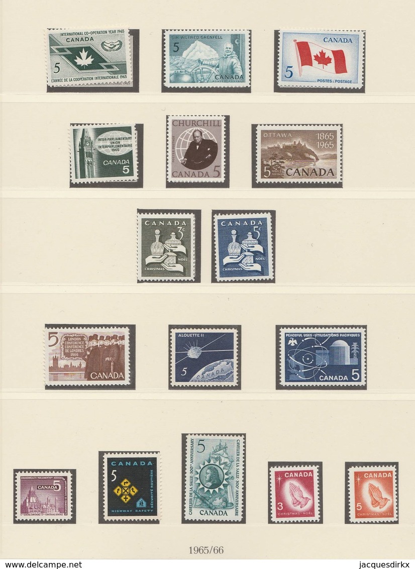 Canada  .     Page With Stamps  .      **       .  MNH    .   /    .  Postfris - Ongebruikt