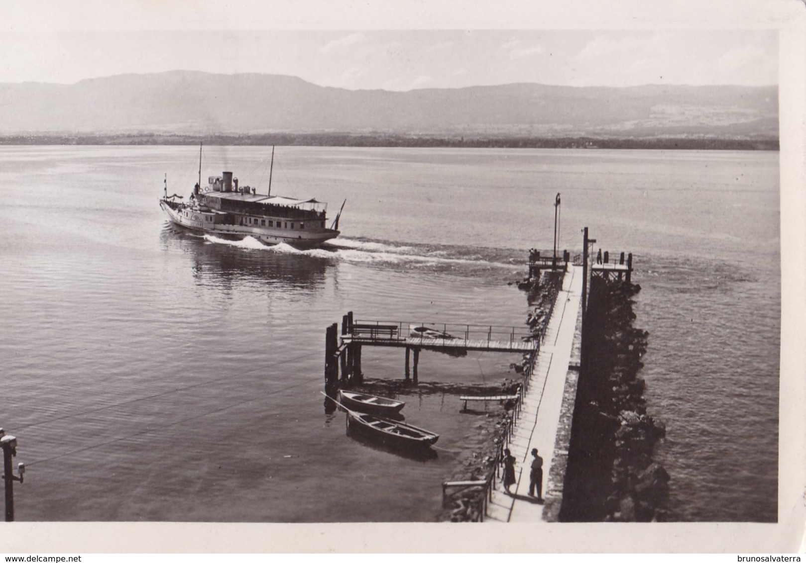 SCIEZ - Départ Du Bateau Au Port D'Yvoire - Sciez