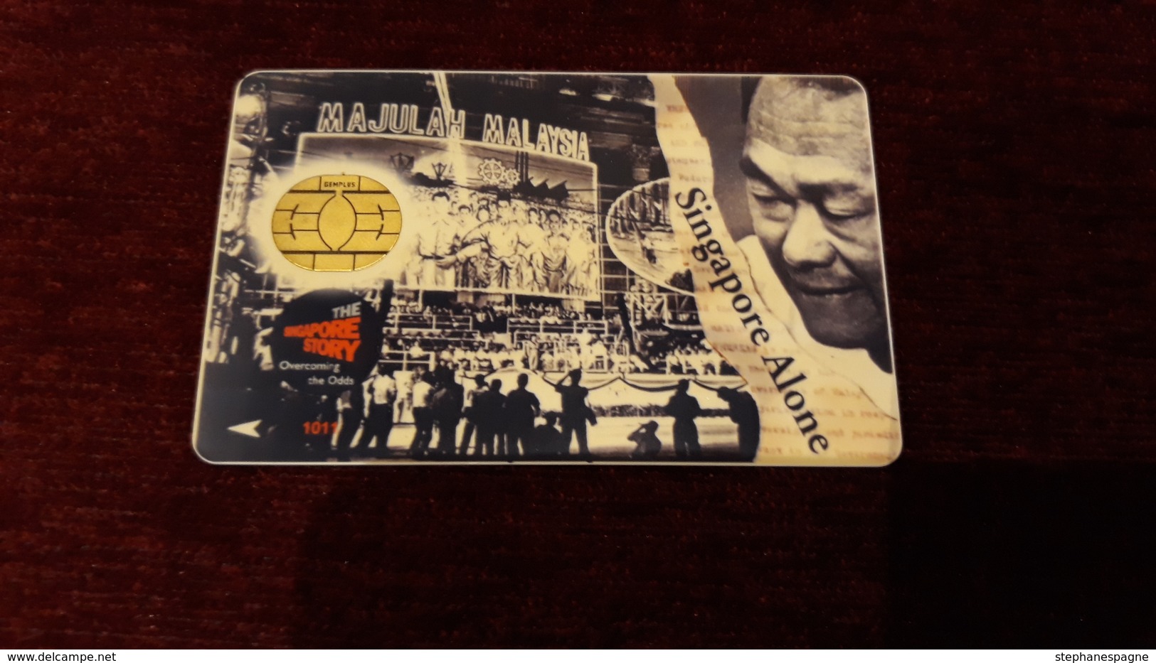 RRR BANK CASHCARD SINGAPOUR GEMPLUS RRR SINGAPORE RRR - Singapour