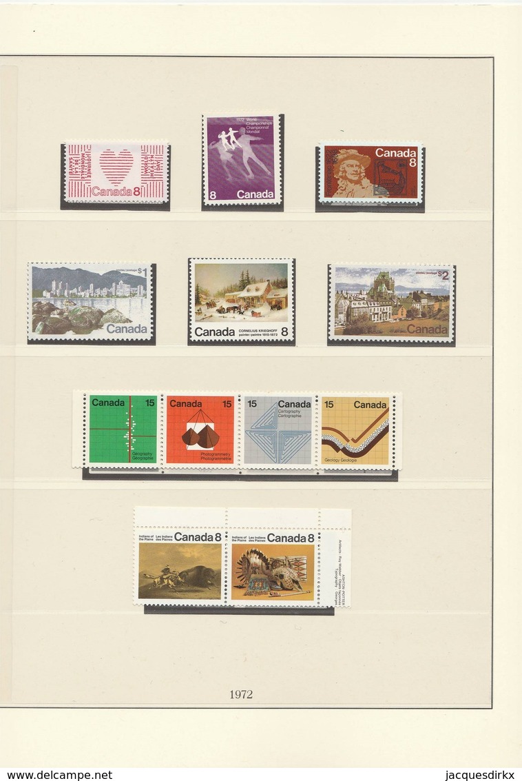 Canada  .     Page With Stamps  .      **       .  MNH    .   /    .  Postfris - Ongebruikt