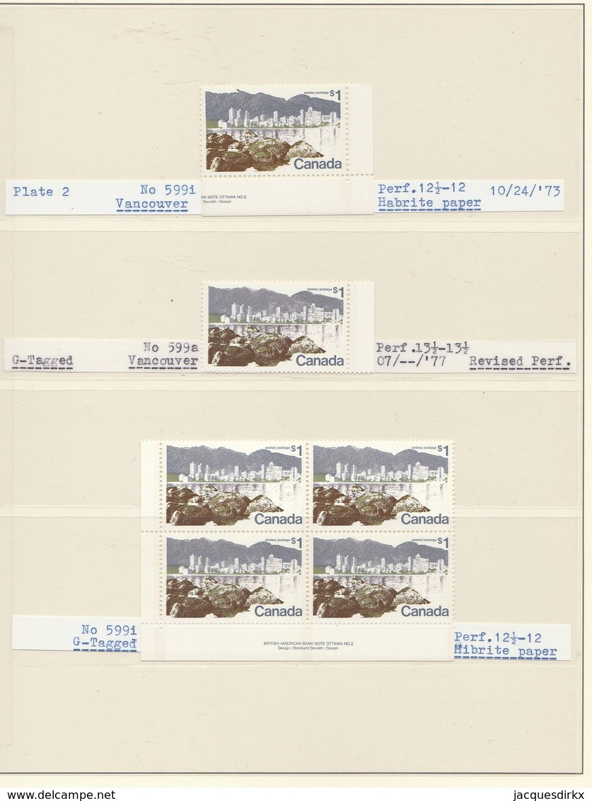 Canada  .     Page With Stamps  .      **       .  MNH    .   /    .  Postfris - Ongebruikt