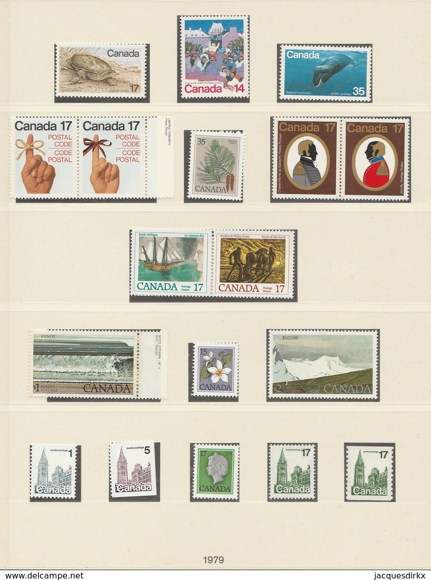 Canada  .     Page With Stamps  .      **       .  MNH    .   /    .  Postfris - Ongebruikt